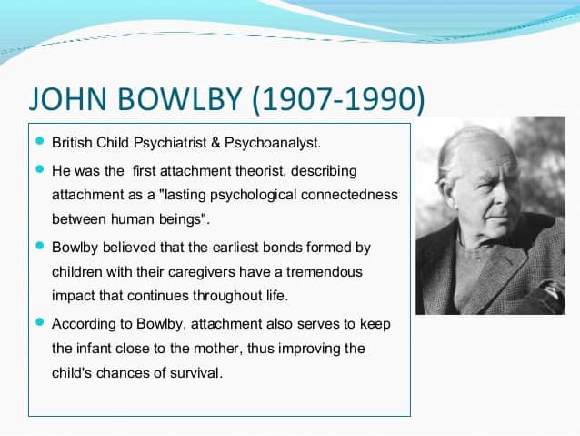 Image result for bowlby attachment theory