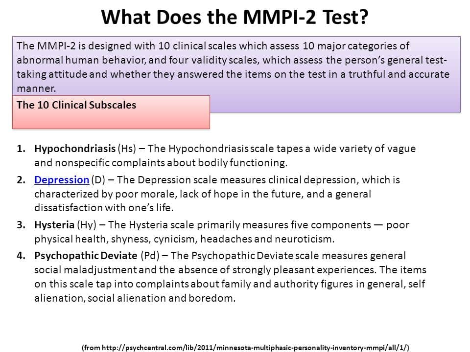 Image result for mmpi test